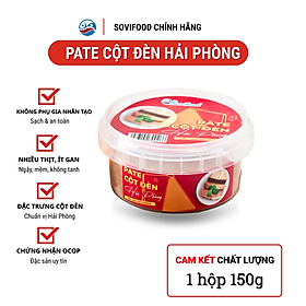 Pate Cột Đèn Hải Phòng Sovifood - Pate Tươi Nhiều Thịt Ít Gan, Không Phụ Gia Nhân Tạo, OCOP - 350G