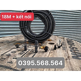 Mua 18M dây thông tắc nghẹt + 6 đầu thông+ Kết nối( chuyên để thông tắc bồn cầu   bồn rửa chén   bồn rủa mặt ...)