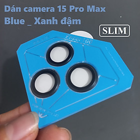 [ dán camera ip 15ProMax ] Mắt dán bảo vệ camera cho iP 15 Pro Max Kuzoom SLIM _ hàng chính hãng