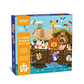 Xếp hình Mideer 24 Miếng - Tàu Noah's Ark Puzzle