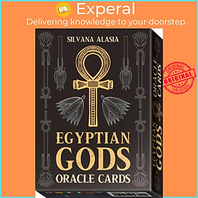 Sách - Egyptian Gods Oracle Cards by Silvana Alasia (UK edition, paperback)