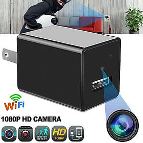 Mua Củ sạc điện thoại Đen cao cấp WiFi 4K FullHD 1080p giám sát từ xa trên điện thoại