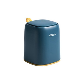 Thùng đựng rác mini để bàn làm việc, bàn trang điểm,bàn ăn, phòng ngủ ,....tiện dụng tặng kèm 01 cuộn túi đựng rác