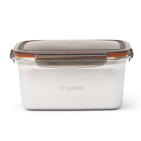 Hộp Inox 304 bảo quản thực phẩm Kalpen 2800ml dùng trong lò vi sóng