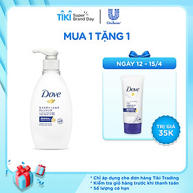 Sữa Tẩy Trang Dove Tinh Chất - Serum Làm Sạch Lớp Trang Điểm Lâu Trôi 195ml