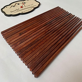 Mua Đũa Gỗ Trắc Để Mộc Vân Đẹp Chống Mốc - Đũa Gỗ Ăn Cơm Không Chất Bảo Quản