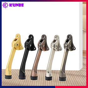 Chặn cửa móng ngựa có lẫy gạt kunbe chốt chặn cửa đế cao su chống va đập cửa hiệu quả