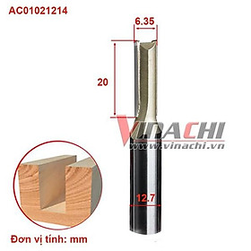 Mua Mũi Lấy Nền Ngắn AC0102 cốt 12.7 - Mũi Lấy Nền Ngắn dùng để bào  gọt độ cong  cua góc soi rãnh trên máy cầm tay