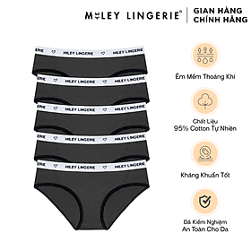 Combo 5 Quần Lót Nữ Cotton Lưng Miley Lingerie - FCS1134