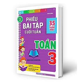 Sách - Phiếu bài tập cuối tuần Toán lớp 3
