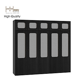 Mua  Happy Home Furniture  MEYDAN  Tủ quần áo 2m4x2m2 cánh mây  240cm x 58cm x 220cm ( DxRxC)  TCM_052