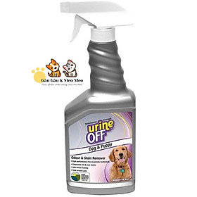 URINE OFF - XỊT KHỬ MÙI VÀ VẾT Ố DO CHÓ GÂY RA
