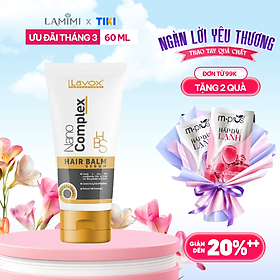 Serum Dưỡng Tóc Mềm Mượt Hair Balm Lavox 60ML
