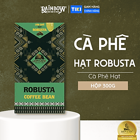 LION CAFE - Cà phê hạt Robusta - Hộp 300g
