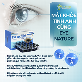 Viên Bổ Mắt Eye Nature Lutein 25mg Hỗ Trợ Tăng Cường Thị Lực Cho Người Lớn