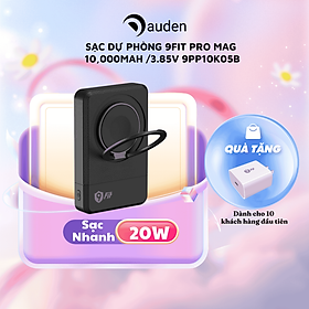 Mua Sạc dự phòng 9FIT Pro Mag 10 000mAh /3.85V 9PP10K05B  hỗ trợ sạc không dây - Hàng chính hãng