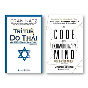 Combo Sách: Trí Tuệ Do Thái + Giải Mã Siêu Trí Tuệ