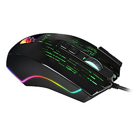 Gaming Mouse Wired - Computer Laptop Mouse Wired Gaming Mouse, USB Mouse with LED Backlight, Plug & Play for Laptop, PC