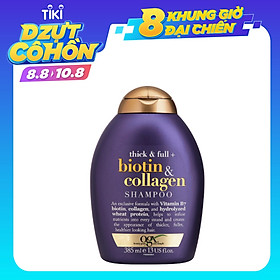 Dầu Gội Ogx Biotin & Collagen Shampoo 385ml