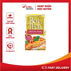 Súp Tom Yum Nước Cốt Dừa Roi Thai 250ml Thái Lan