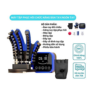 Găng tay robot A8 hỗ trợ tập các ngón tay cho người bị tai biến, người bị co cứng cơ ngón tay