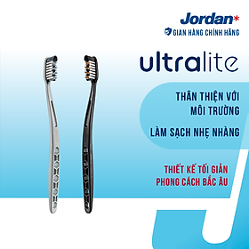 Combo 2 Bàn chải Jordan Ultralite, Lông mềm