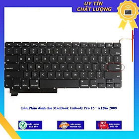 Bàn Phím dùng cho MacBook Unibody Pro 15