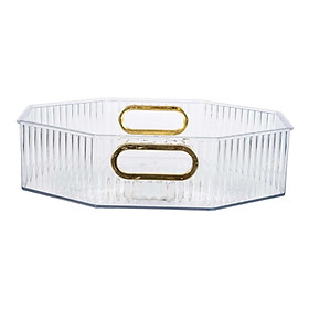 Fruit Plate with Handle Snack Storage Tray for Wedding Home Restaurant