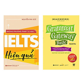 Combo Sách: Những Phương Pháp Tự Học IELTS Hiệu Quả + Hackers Grammar Gateway Basic