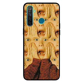 Ốp Lưng in cho Realme 5 Mẫu Ở Nhà Một Mình - Hàng Chính Hãng