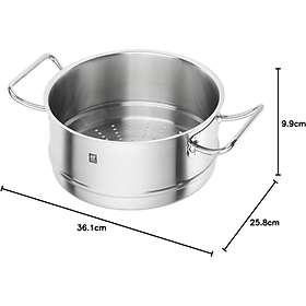 Xửng hấp Zwlling TWIN Plus 24cm Hàng chính hãng