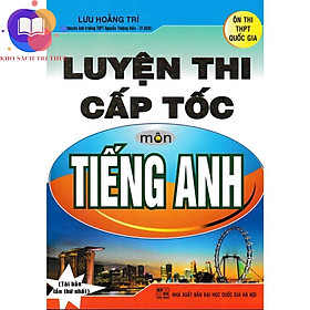 Sách - luyện thi cấp tốc môn tiếng anh