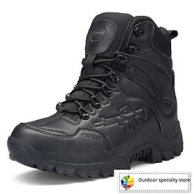 Giày boot phong cách quân đội dành cho nam