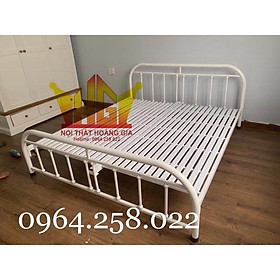 Giường bi trắng - ngang 1m6 dài 2m HCM.