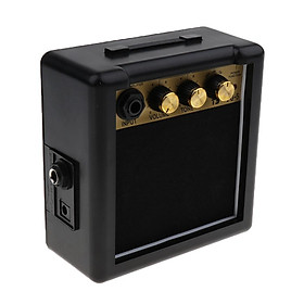 Sunnimix 5 Watt 9V Mini Điện Acoustic Guitar Thực Hành AMP Cho Solo Performance120x120x60mm
