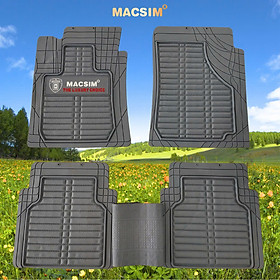 Thảm lót sàn ô tô phổ quát Macsim màu xám