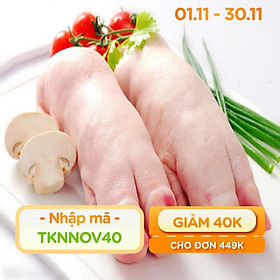 Chỉ giao HCM Chân Giò Heo cắt khoanh DTP - 1KG