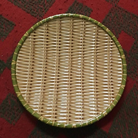 Mua Đĩa Phíp giả tre đan - Mẹt đựng đồ ăn cỡ Đại 35cm