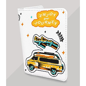 Ví Đựng Passport du lịch - Bao Da Hộ Chiếu Thời Trang - Passport Holder - WANDERLUST ADVENTURE PP075