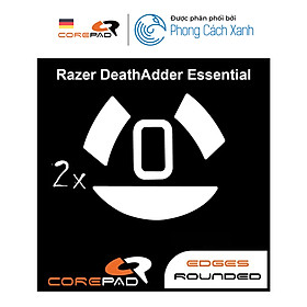 Mua Feet chuột PTFE Corepad Skatez Razer DeathAdder Essentail - 2 Bộ - Hàng Chính Hãng