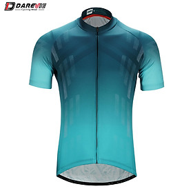 Darevie Women's Cycling Jersey 2023 Mùa hè Mới thoáng khí Đàn ông Đội xe đạp Pro Đội mùa hè Tay áo ngắn quần áo đạp xe Color: Green Size: Asia-XL