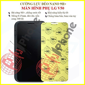 Dán cường lực dẻo nano bảo vệ màn hình phụ  dành cho LG V50