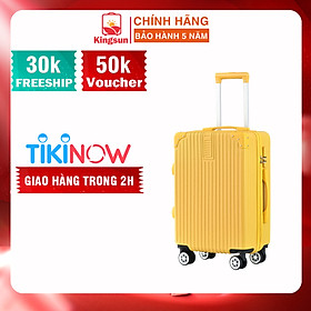 Vali du lịch Vali kéo cao cấp chính hãng Size 24inch  KS-218 - Vàng