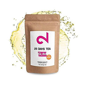 DUAL 28 Days Slim Tea for Weight Loss | Detox Tea | Diet & Fat Loss Tea | Cleanse Tea | Dietary Supplement | Natural Ingredients for More Successful Diet | Made in USA | 3oz Loose Leaf (F-Burner Tea)