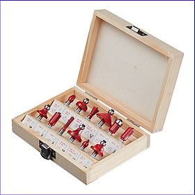 Mua Mũi Soi Gỗ. Bộ Mũi Phay Gỗ 12 Chi Tiết Loại Cốt 6 35mm