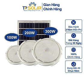 Mua Đèn Áp Trần Năng Lượng Mặt Trời TP Solar TP-A100N TP-A200N TP-A300N 3 Công Suất 100W 200W 300W Cảm Biến Tự Động