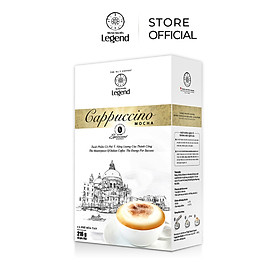 Cà phê Cappuccino Mocha Trung Nguyên Legend - Hòa tan - Hộp 12 gói