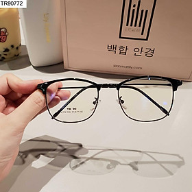 Gọng kính cận kim loại thời trang nam nữ Lilyeyewear 2713 nhiều màu