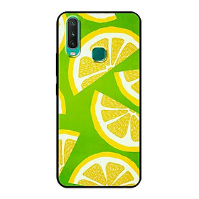 Ốp Lưng in cho Vivo Y17 Mẫu Chanh Vàng - Hàng Chính Hãng