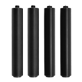 4pc Professional Aluminum Cue Extension Extender 20.2cm/7.87in 20.4cm/8.03in